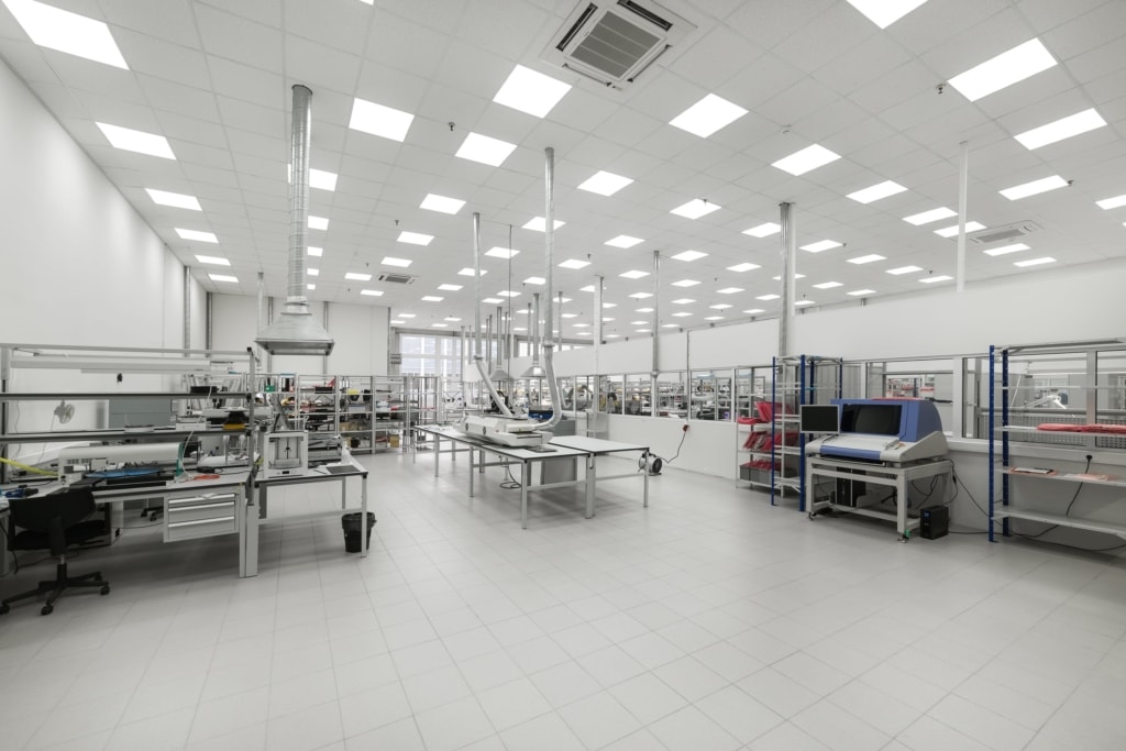 Flooring solutions for semiconductor and electronics facilities
