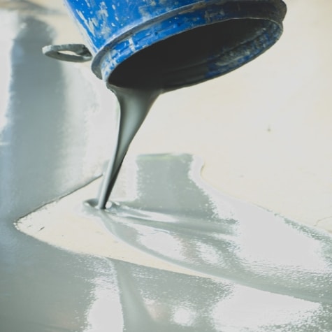 Protective floor coating application