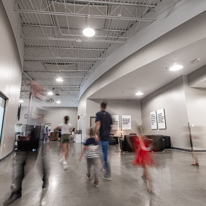 Interior floor and wall coatings for schools