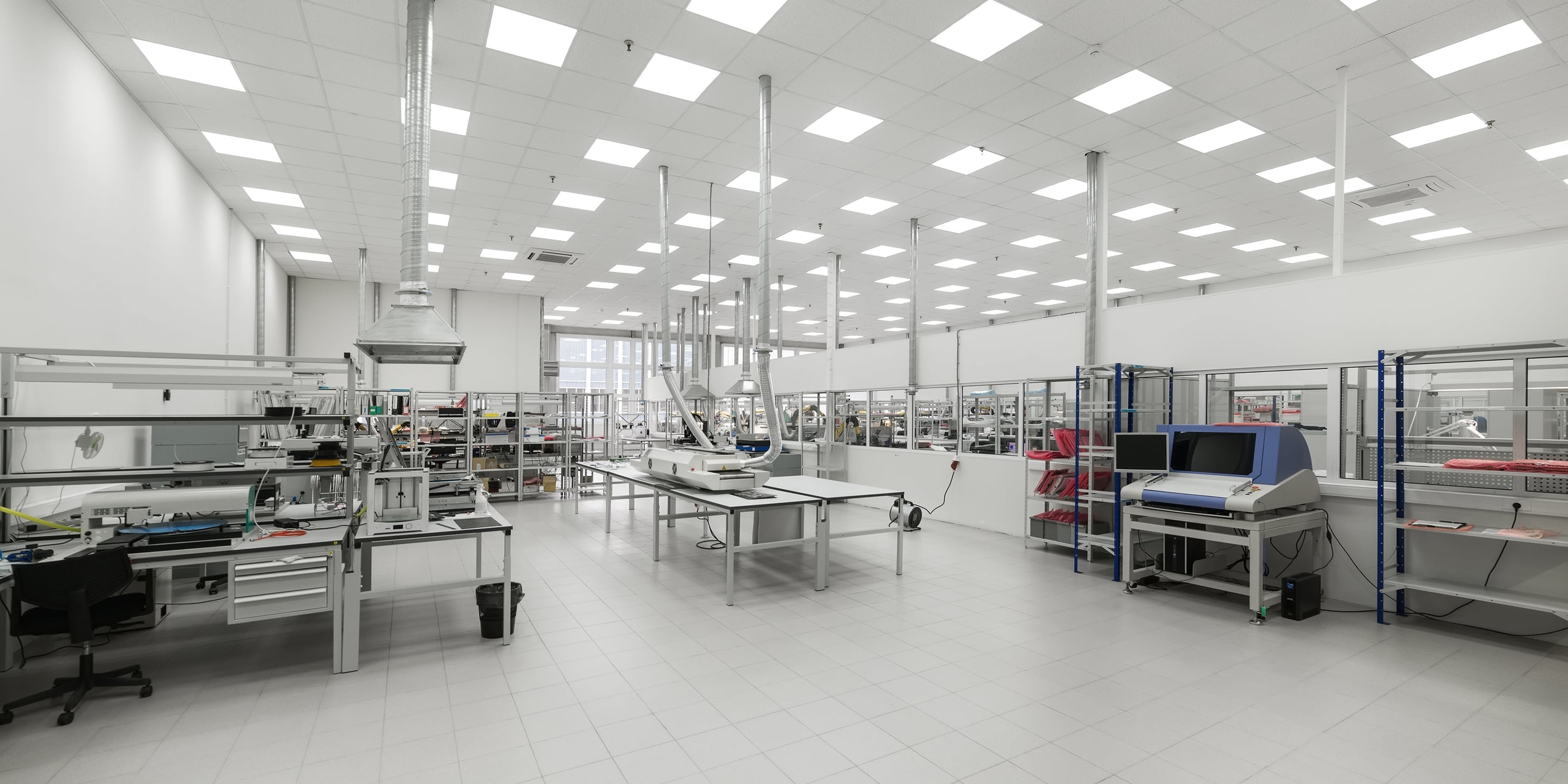 Flooring solutions for semiconductor and electronics facilities