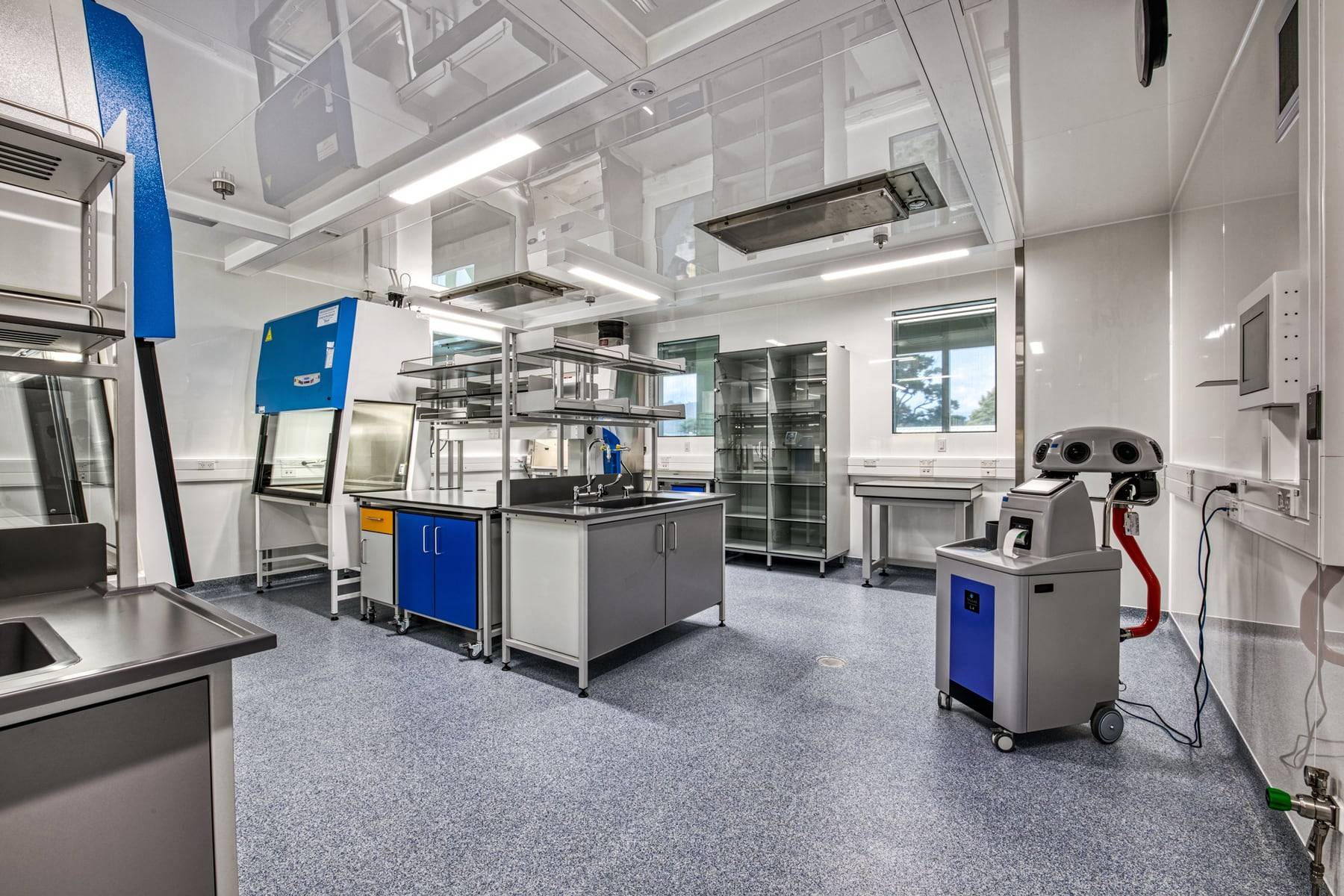 Interior of medical laboratory